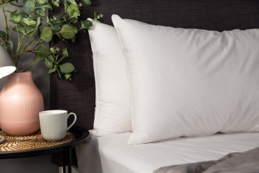 Hotel Accents Micro Fibre Pillow Pair 600GSM 5pr/bag 