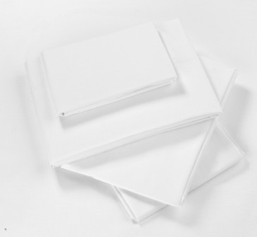 HA Cotton Flat Sheet TC-200 White