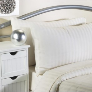 Softguard Flame Retardant - Base Valance - Double - Cream Striped