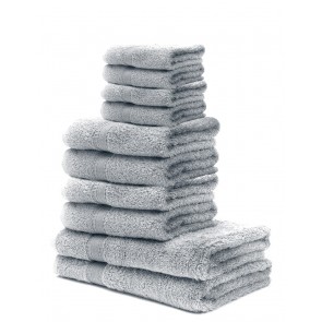 Elegance 10-Piece Bath Towels Set (4 Face, 4 Hand, 2 Bath)