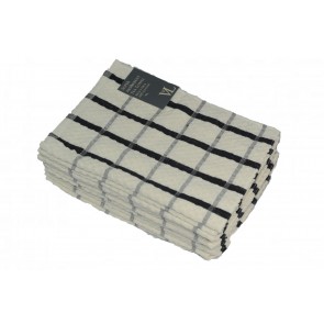 Large Check Tea Towel x12