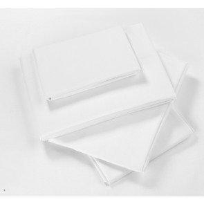 HA Cotton Flat Sheet TC-200 White